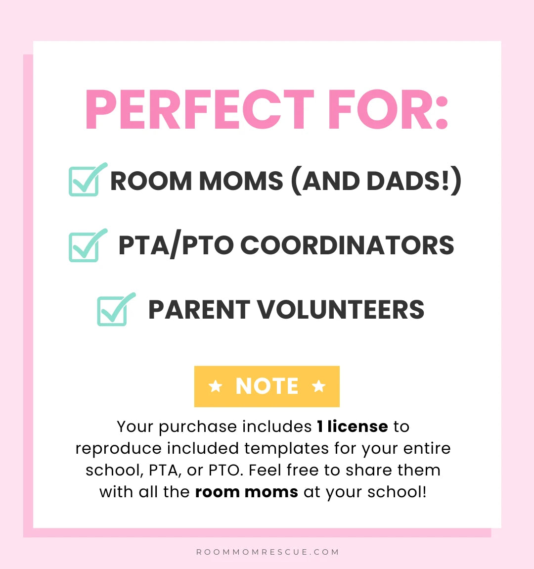 Room Mom Vault