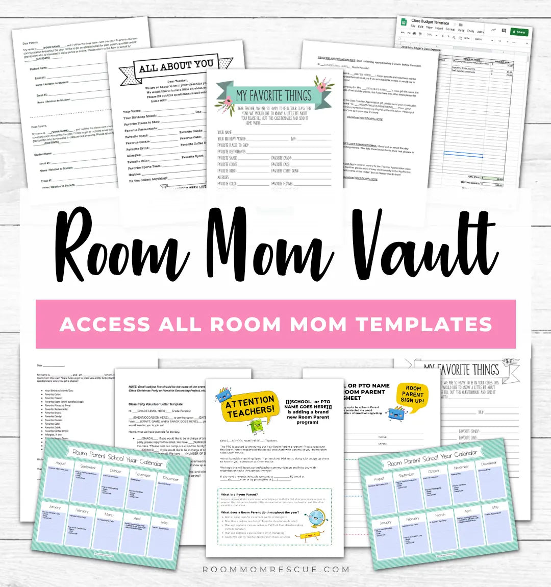 Room Mom Vault